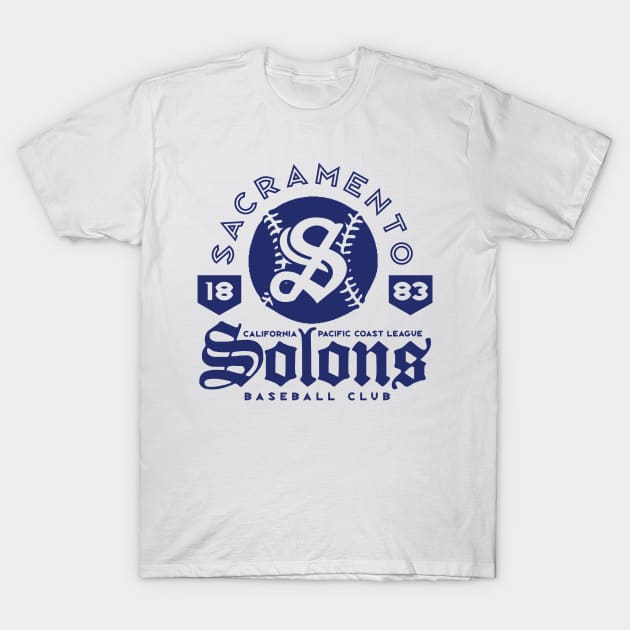 Sacramento Solons T-Shirt by MindsparkCreative